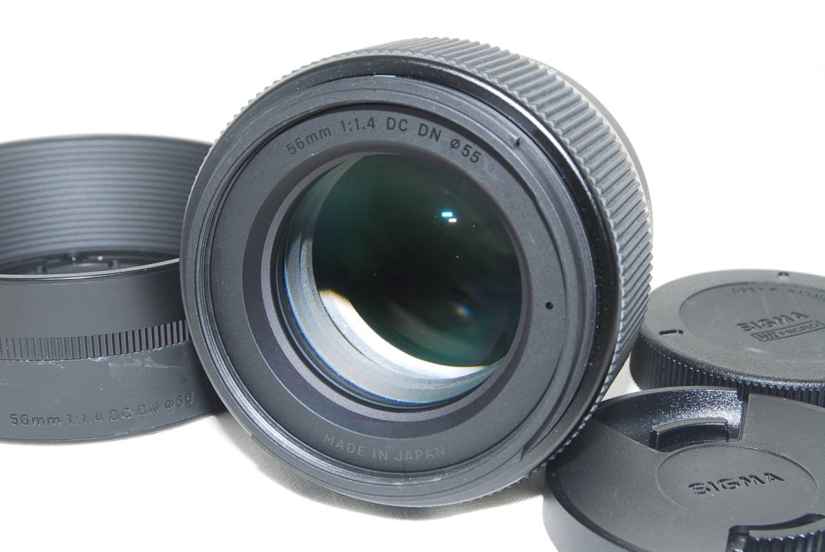 実用良品 SIGMA シグマ 56mm F1 4 DC DN Contemporary マイクロ 実用良品 SIGMA シグマ 56mm F1 4 DC DN Contemporary マイクロ