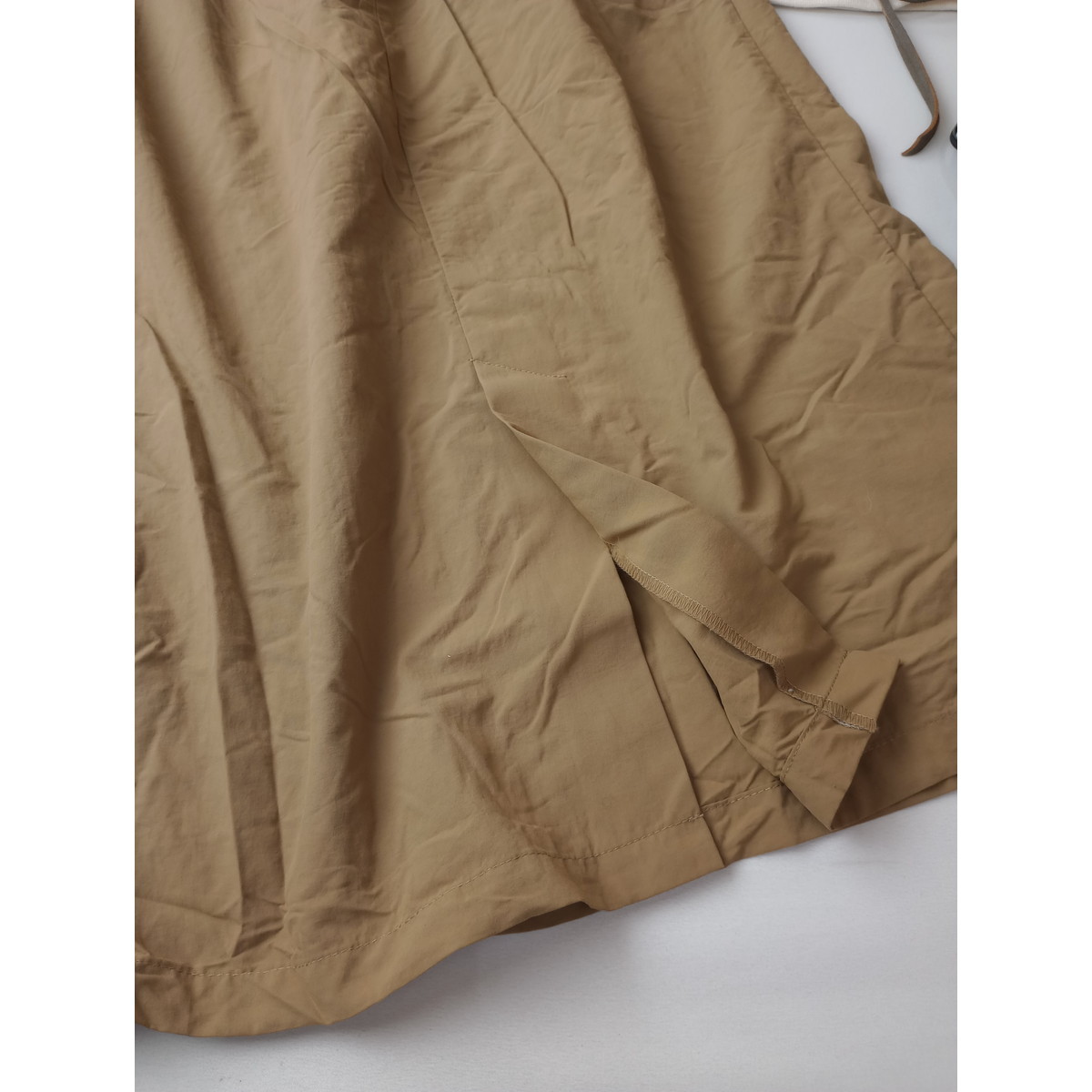 レイビームス Ray BEAMS「大人の魅力を引き立ててくれる♪」サロペット スカート ワンピース キャメル 0 (8K+7704)_画像4
