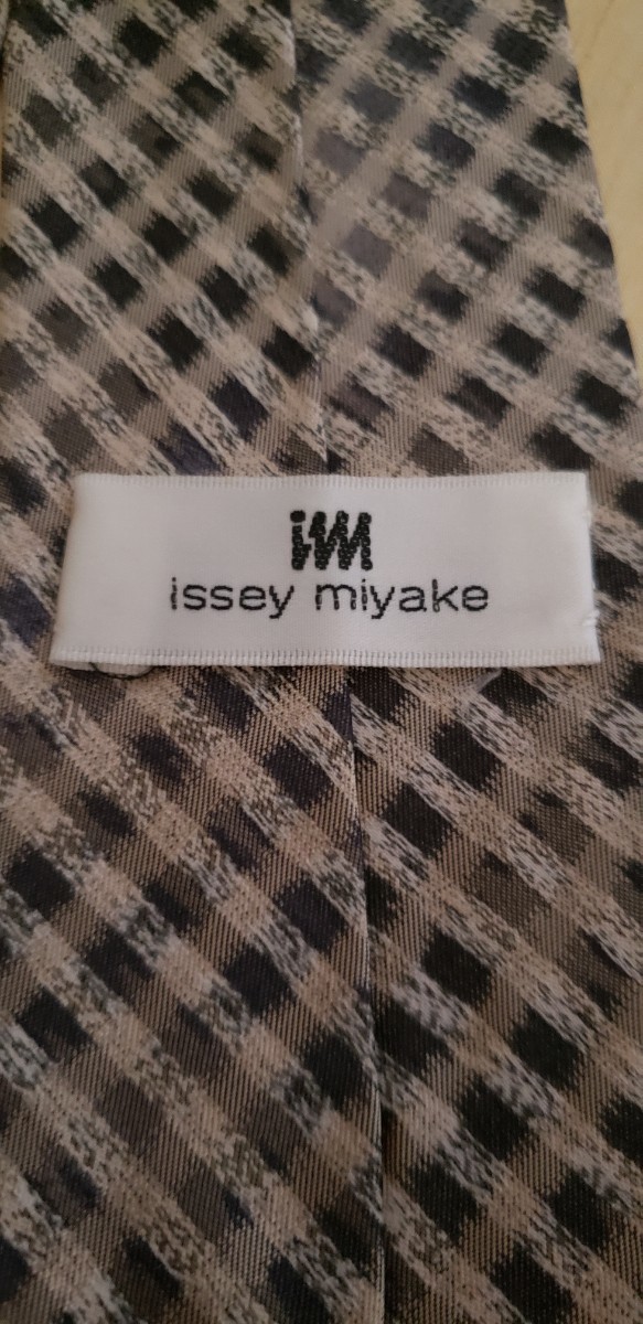 [ unused ]ISSEY MIYAKE Issey Miyake necktie gray [ commodity number 2530]