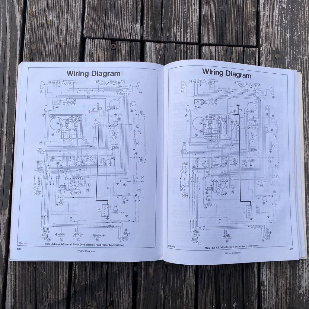  б/у Austin Morris Mini from1959*Autodata 1978 ремонт рука книжка /BMC Mini /BLMC Mini / Morris / Austin / минивэн / Mini 1275GT