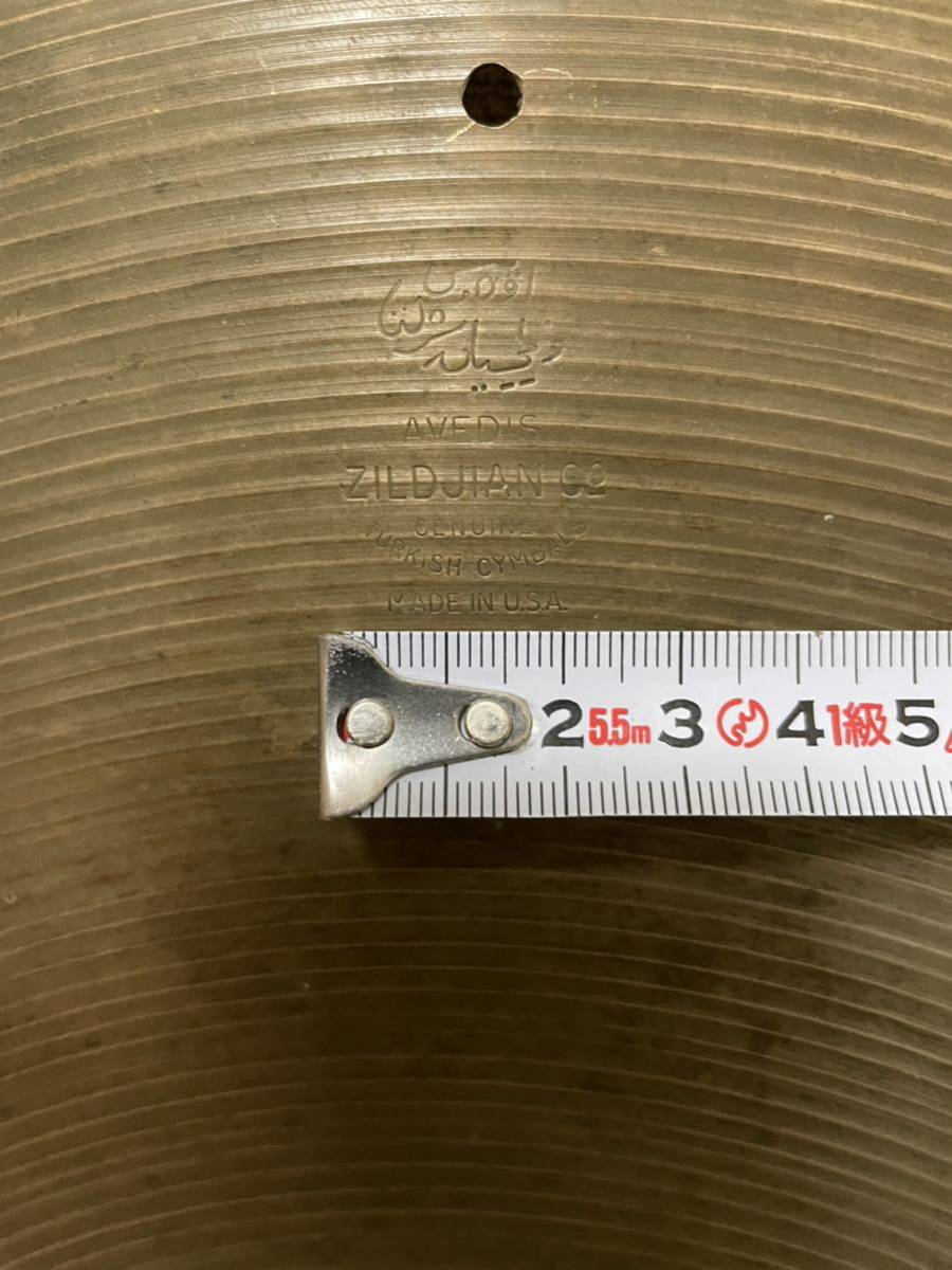 Vintage A Zildjian 18inch 推定1950年代　1608g_画像4