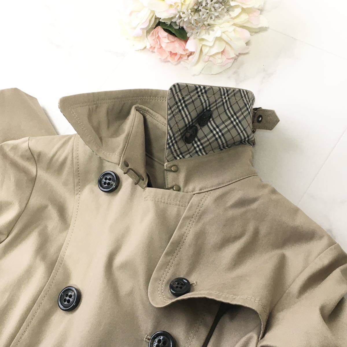美品 BURBERRY バーバリー ライナー ベルト トレンチ コート 美品 BURBERRY バーバリー ライナー ベルト トレンチ コート