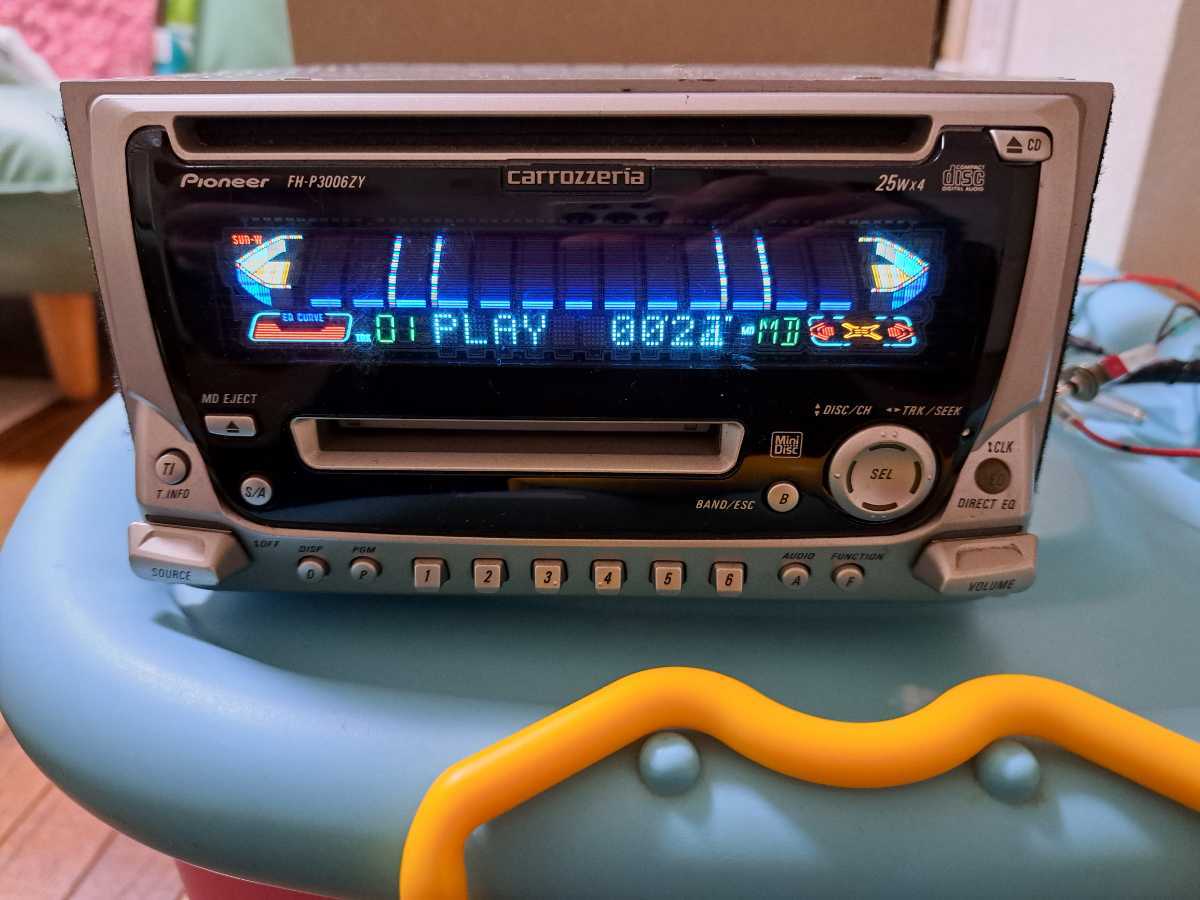 CD MD カロッツェリア Carrozzeria カーステレオ FH-P3006ZY中古 CD MD カロッツェリア Carrozzeria カーステレオ FH-P3006ZY中古
