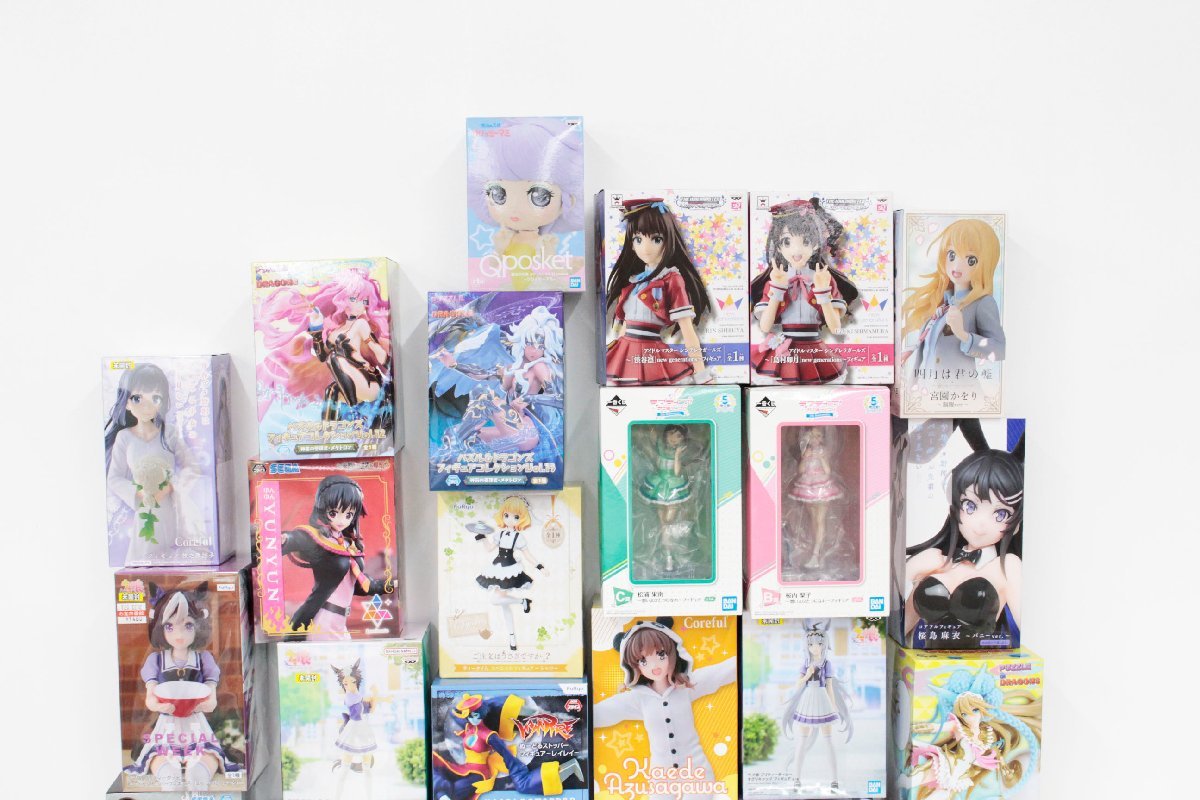 【中古・未開封品】1円 プライズ品 フィギュアまとめ Fate ラブライブ ウマ娘 ごちうさ パズドラ アイマス 青ブタ かぐや様 君嘘 他.,_画像2