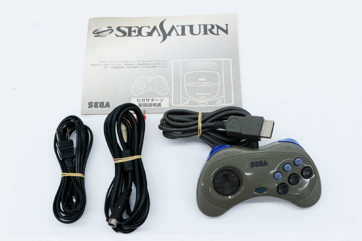 【中古・ジャンク品】SEGA SATURN セガサターン HST-3200 箱付き .,_画像7