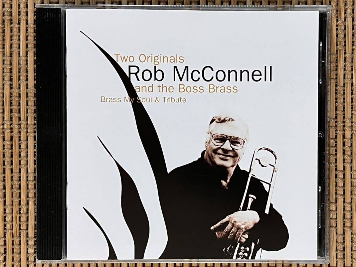 ROB McCONNELL and THE BOSS BRASS／BRASS MY SOUL & TRIBUTE／MPS 539 083-2／独盤CD／ロブ・マッコーネル／中古盤_画像1