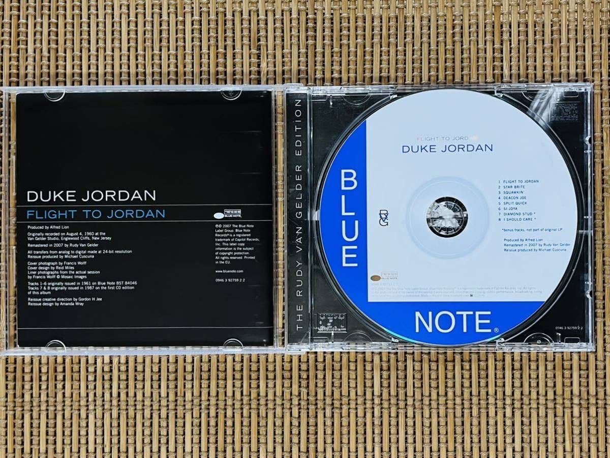 DUKE JORDAN／FLIGHT TO JORDAN／EMI (BLUE NOTE RECORDS ) 09463 92759 2 2／EU盤CD／デューク・ジョーダン／中古盤_画像3