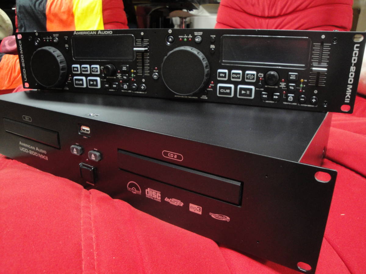 american audio dual CD deck UCD-200 MKⅡ use ultimate small
