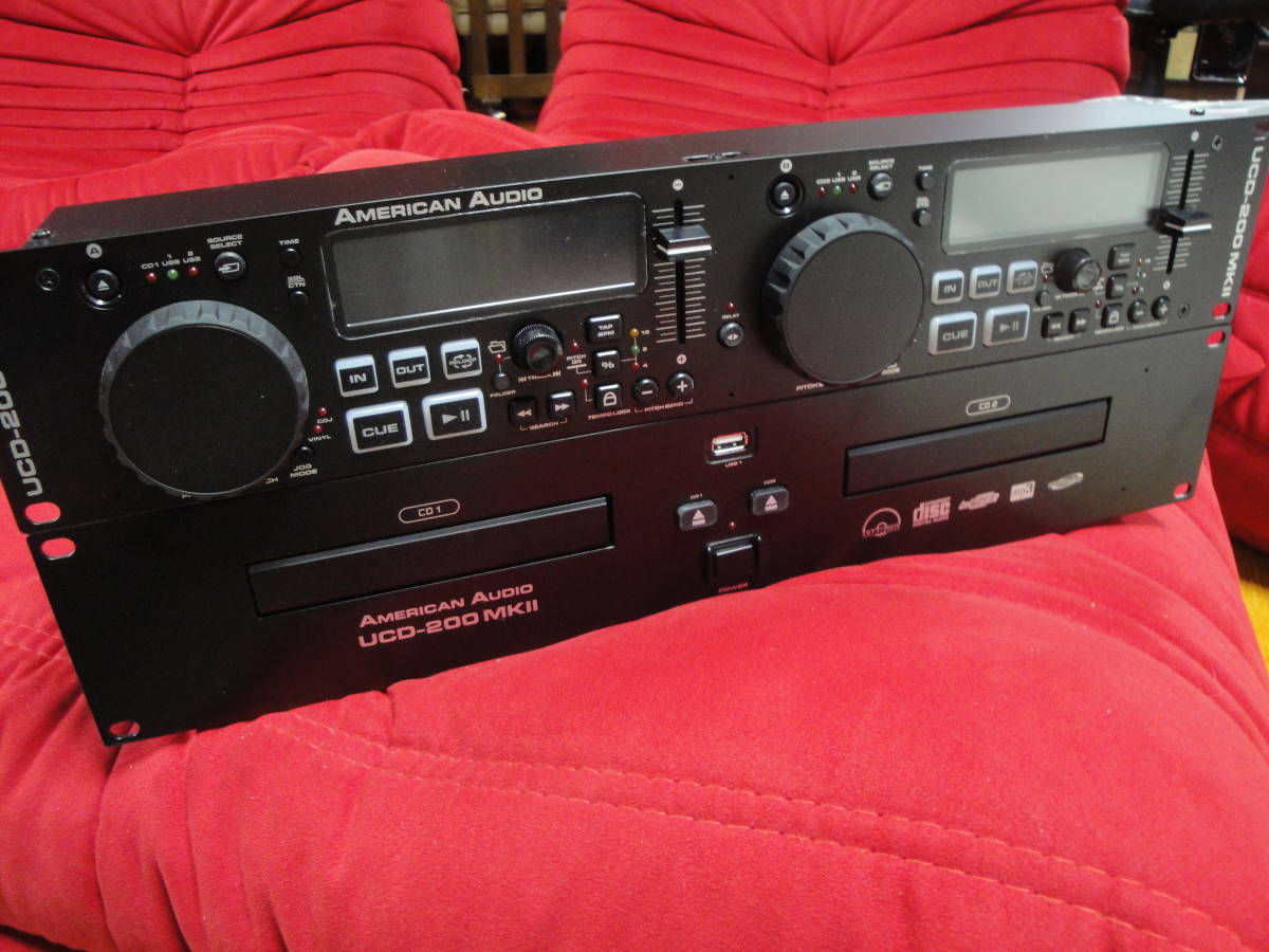 american audio dual CD deck UCD-200 MKⅡ use ultimate small