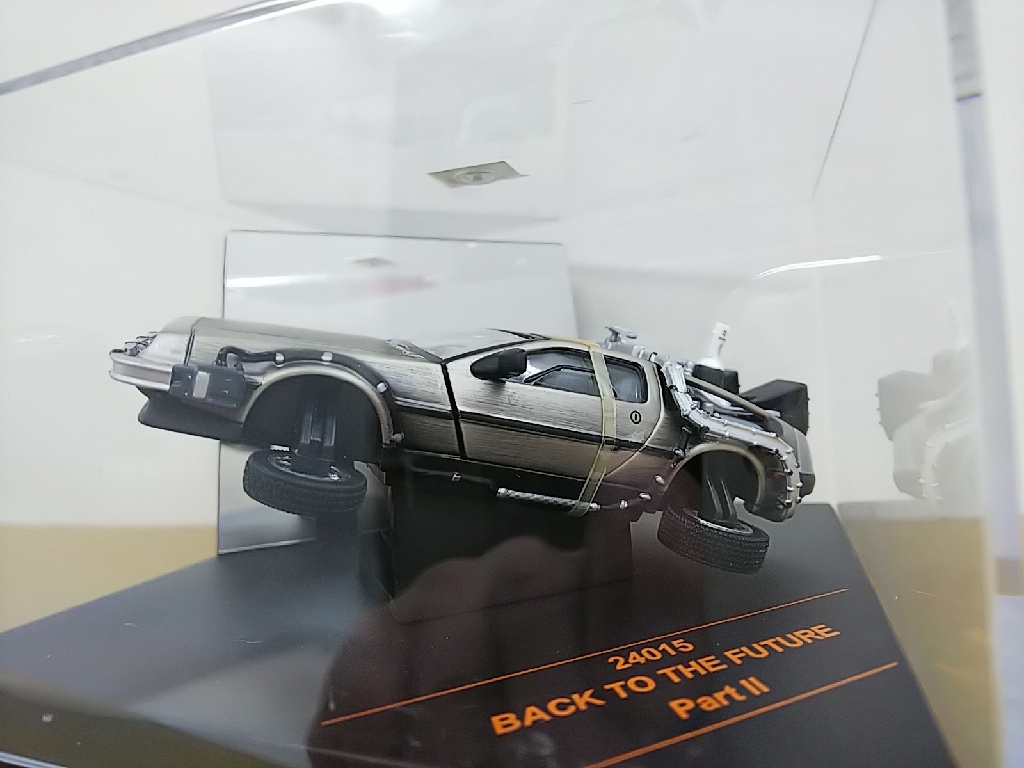 # VITESSE 1/43 back to the future Part Ⅱ DeLorean back *tu* The * Future tero Lien model minicar out of print rare model 