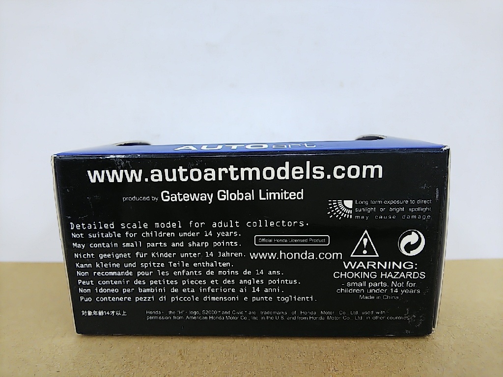 ■ AUTOartオートアート 1/64 2011 Honda S2000 イエロー ホンダ ミニカーの画像7