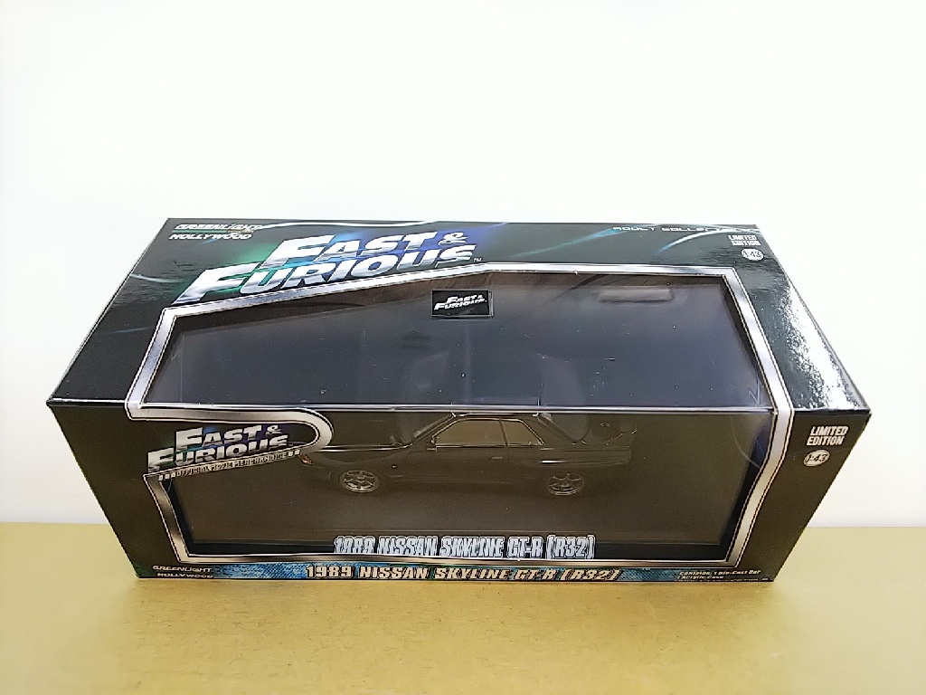 ■ GREENLIGHTグリーンライト FAST＆FURIOUS 1/43 1989 NISSAN SKYLINE GT-R [R32] 日産スカイライン ワイルドスピード モデルミニカー_画像5