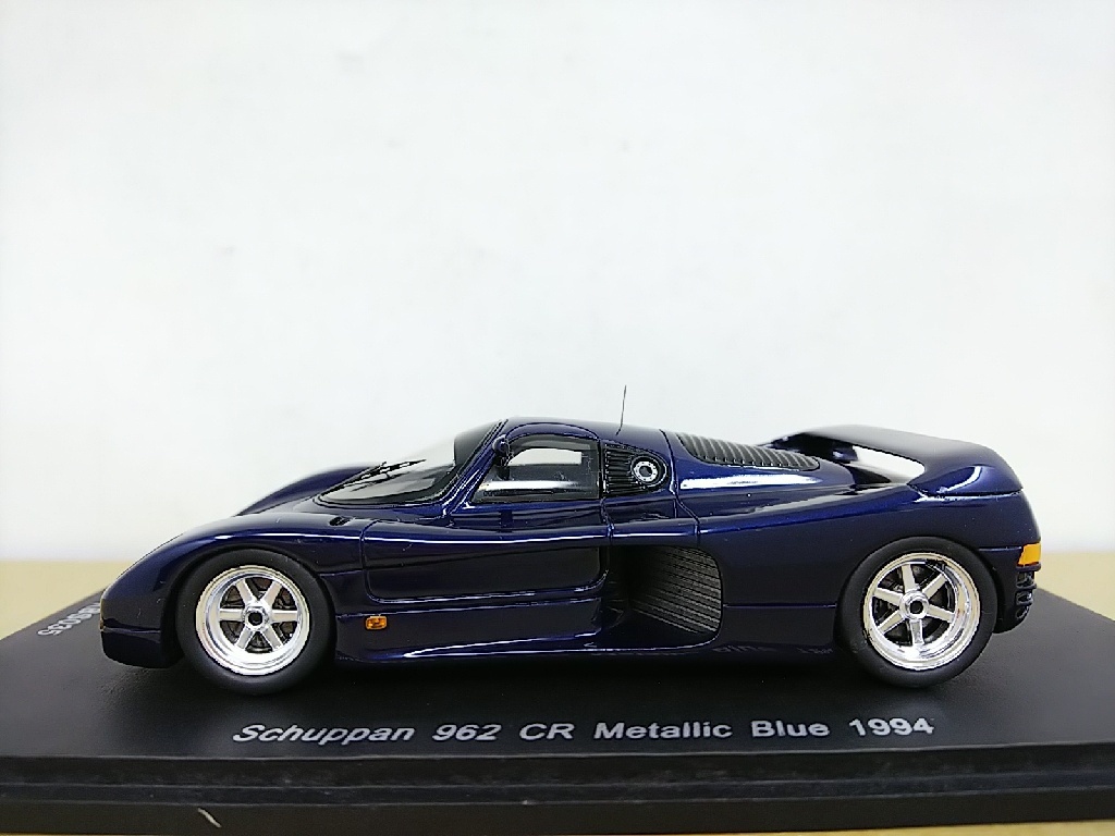 ■ Sparkスパーク 1/43 KBS035 Schuppan 962 CR Metallic Blue 1994 シュパンポルシェ モデルミニカーの画像1