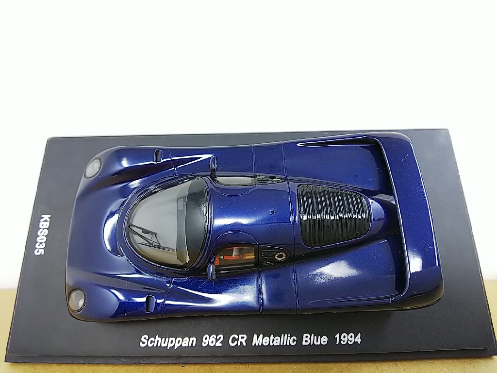 ■ Sparkスパーク 1/43 KBS035 Schuppan 962 CR Metallic Blue 1994 シュパンポルシェ モデルミニカーの画像5