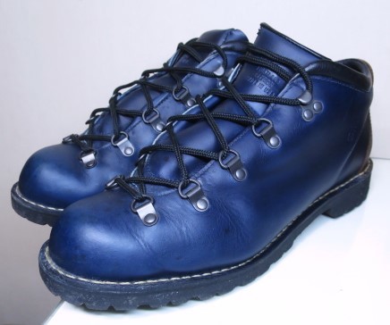 ＵSA製 Danner ダナー マウンテン ブーツ トラムライン ベルモント US 10 EE ネイビー 54309 TRAMLINE BELMONT INK ホーウィンレザー