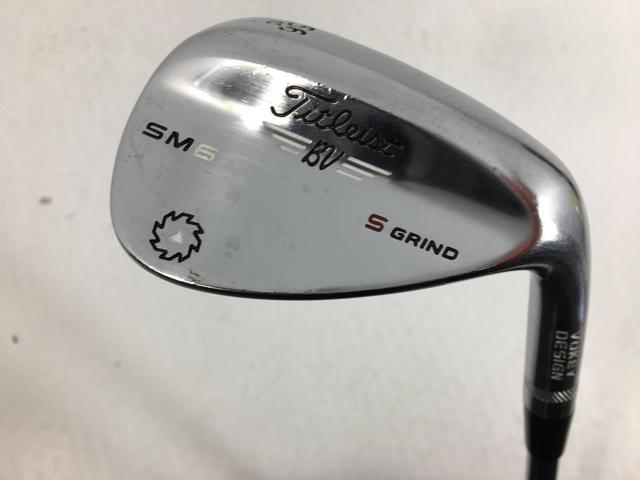 即決 中古 ボーケイ ウェッジ スピンミルド SM6 (ツアークロム)56.10S(日本仕様) SW D/G 56 WEDGE_画像1