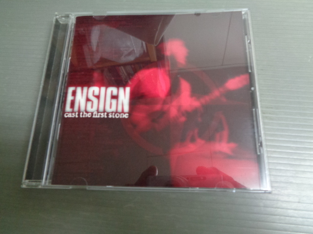 *ENSIGN/CAST THE FIRST STONE★CD_画像1