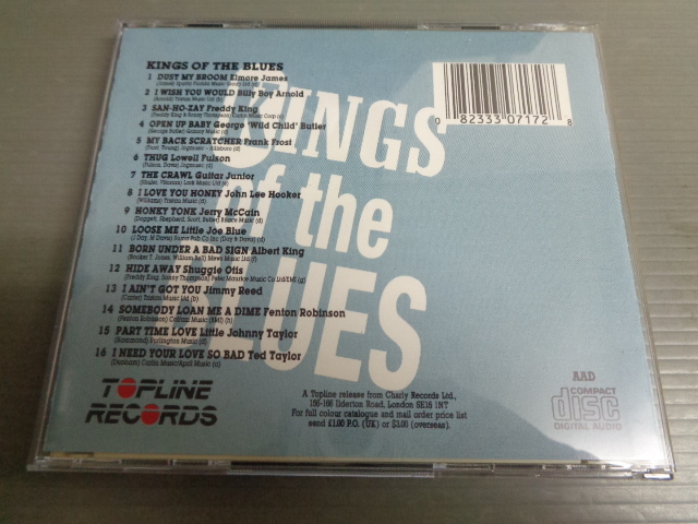 *VARIOUS/KINGS OF THE BLUES★CD ELMORE JAMES, BILLY BOY ARNOLD, FREDDY KING, WILD CHILD BUTLER, FRANK FROST, 他_画像2