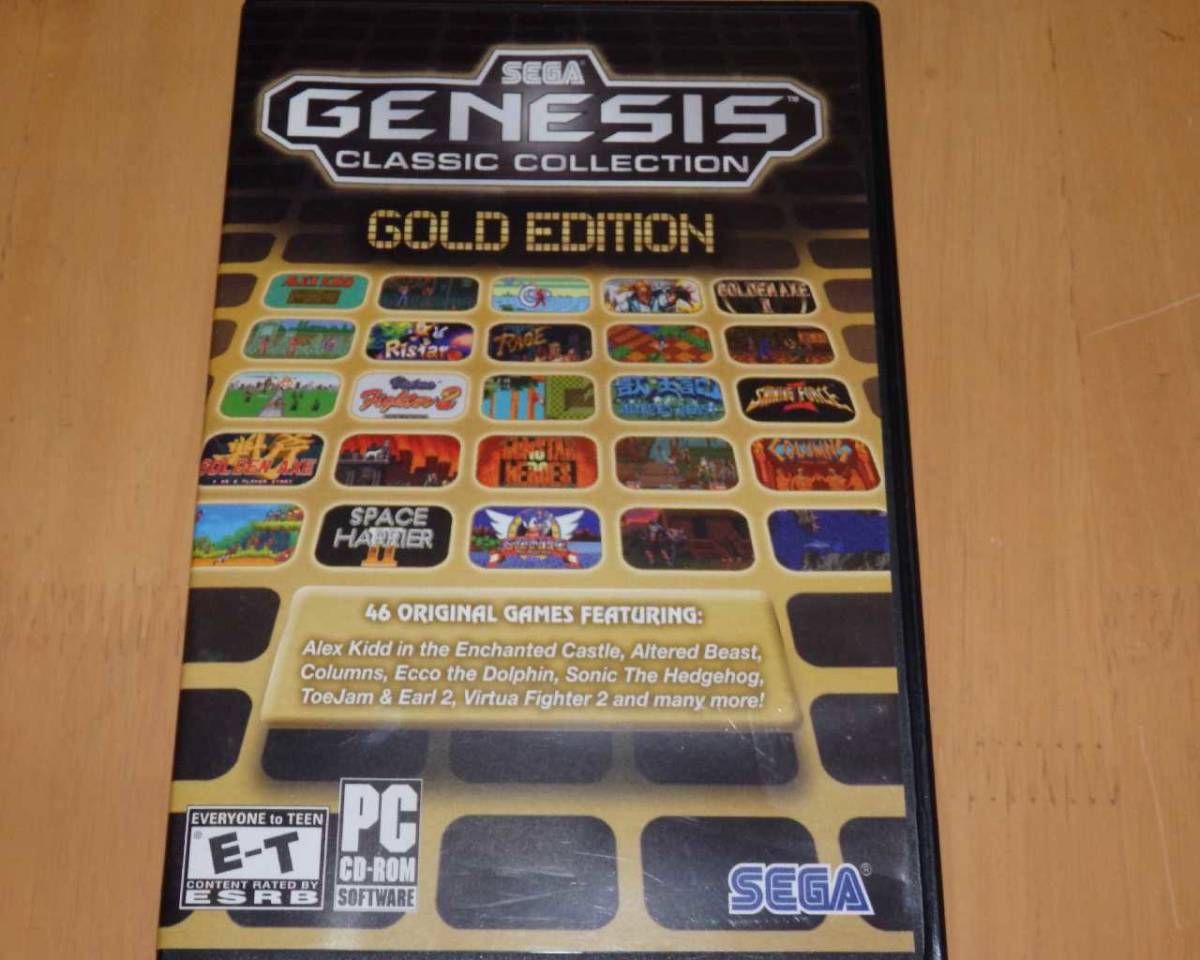 WINDOWS SEGA GENESIS GOLD EDITION