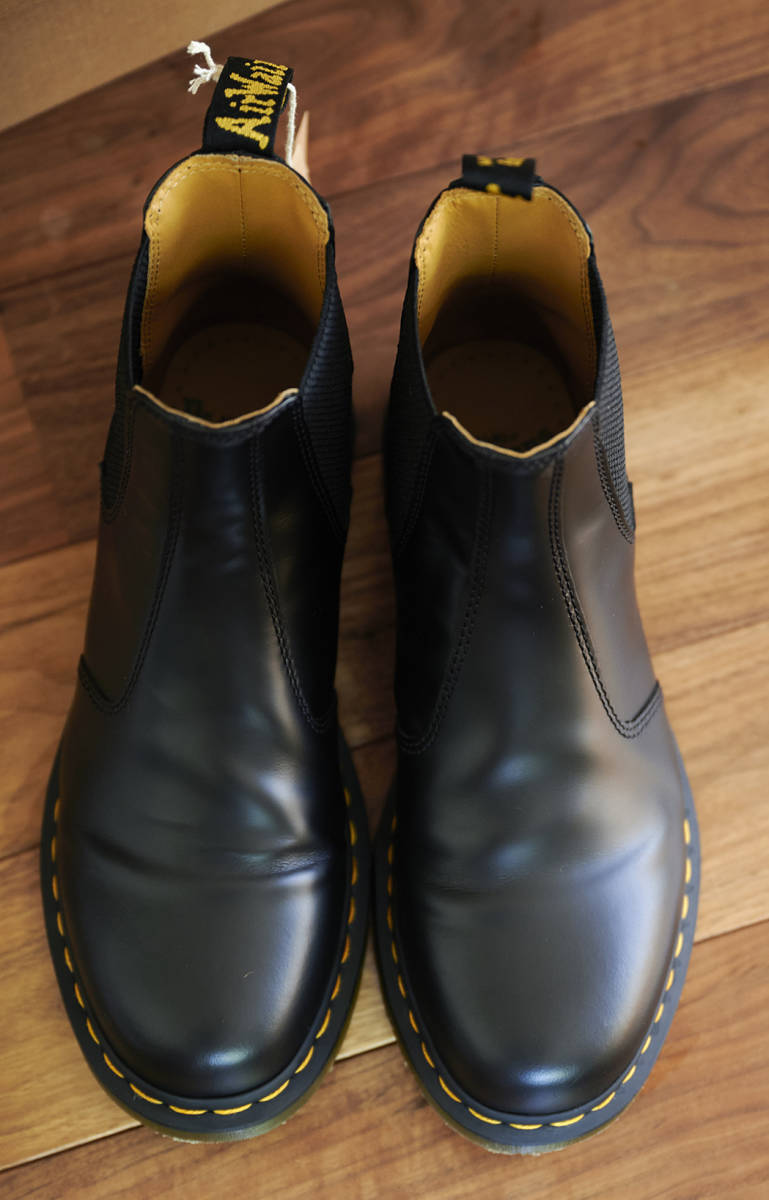 Dr.martens 2976 YS CHELSEA BOOTS ドクターマーチン UK8 26.5cm～27.0cm チェルシーブーツ サイドゴアブーツ BLACK_画像8