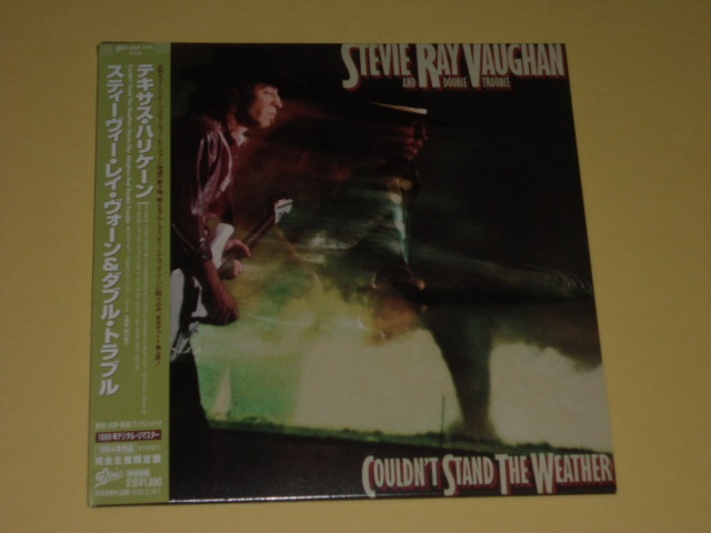 紙ジャケ「Stevie Ray Vaughan/テキサス・ハリケーン/スティーヴィー・レイ・ヴォーン」【Remaster】_画像1