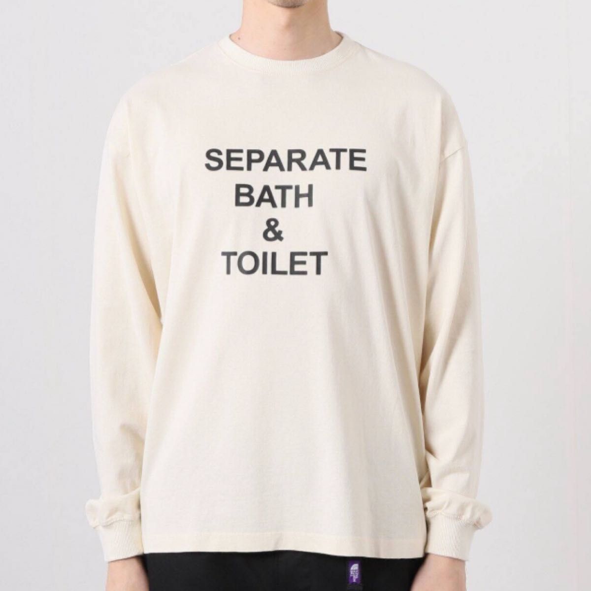 SEPARATE BATH &TOILET セパバス　L/S Tシャツ