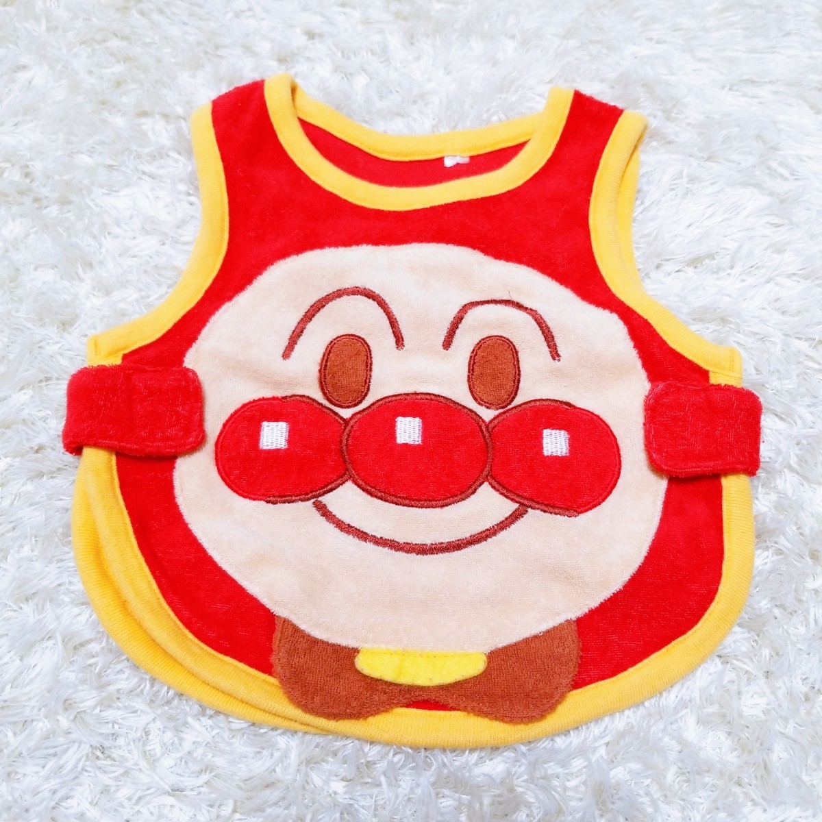 送料無料★Y1125 ANPANMAN アンパンマン バンダイ ベビー スタイ よだれかけの画像1