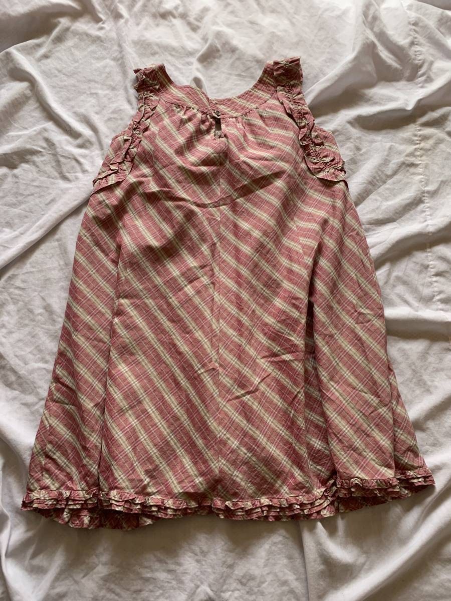 BURBERRY バーバリーブルーレーベル ワンピース チュニック size36 桃色　桜色_画像3