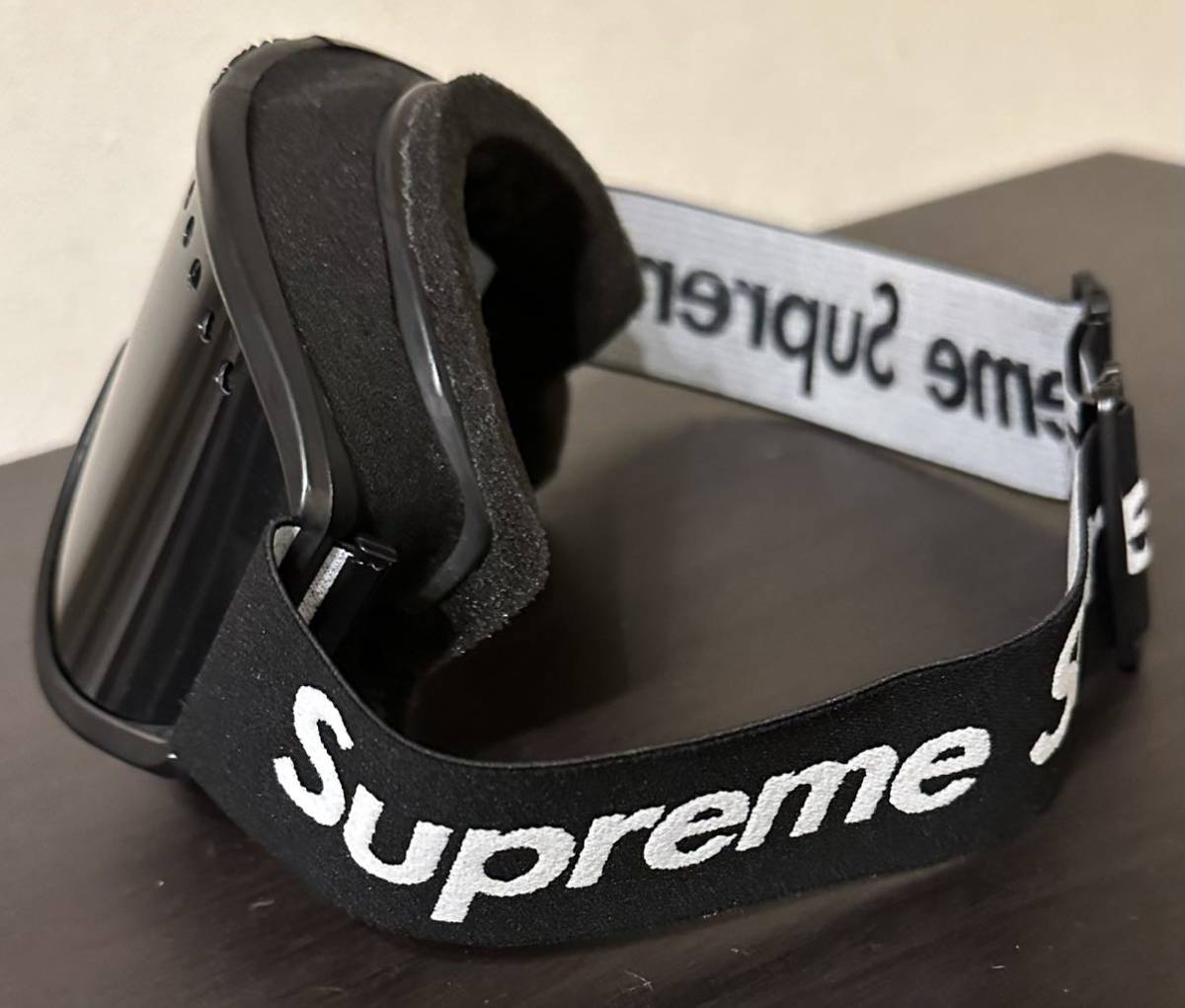 中古 Supreme Smith Cariboo OTG Goggle シュプリーム スミス ゴーグル スノーボード BLACK ブラック 15AW_画像2