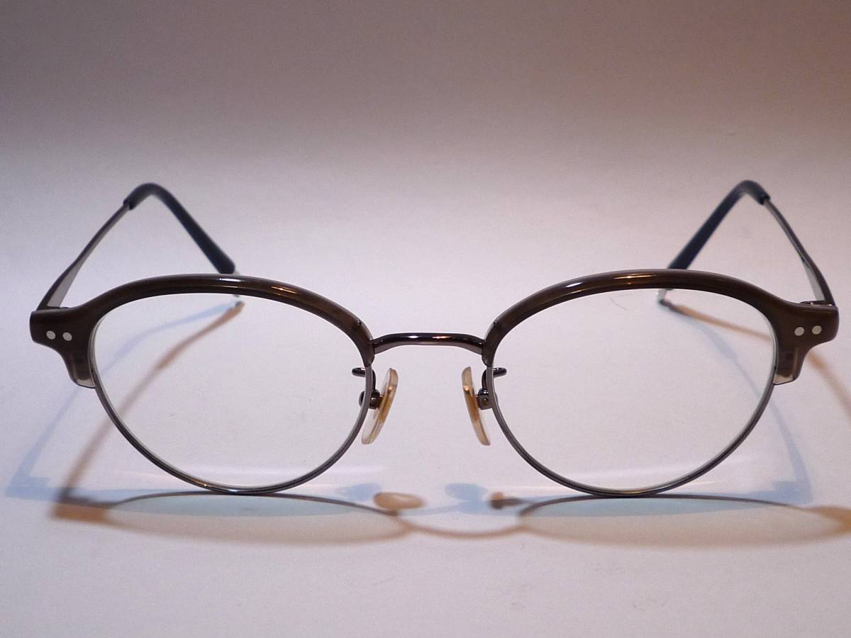 40090 BGS/Black Gallery Spectacles ブラックギャラリースペクタクル ボストン型 眼鏡フレーム_画像2