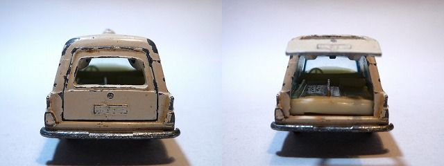 40160 MATCHBOX/マッチボックス No.3 Mercedes-Benz（Binz）Ambulance メルセデスベンツ アンビュランス 救急車 英国製 旧ホイール 当時物_画像5