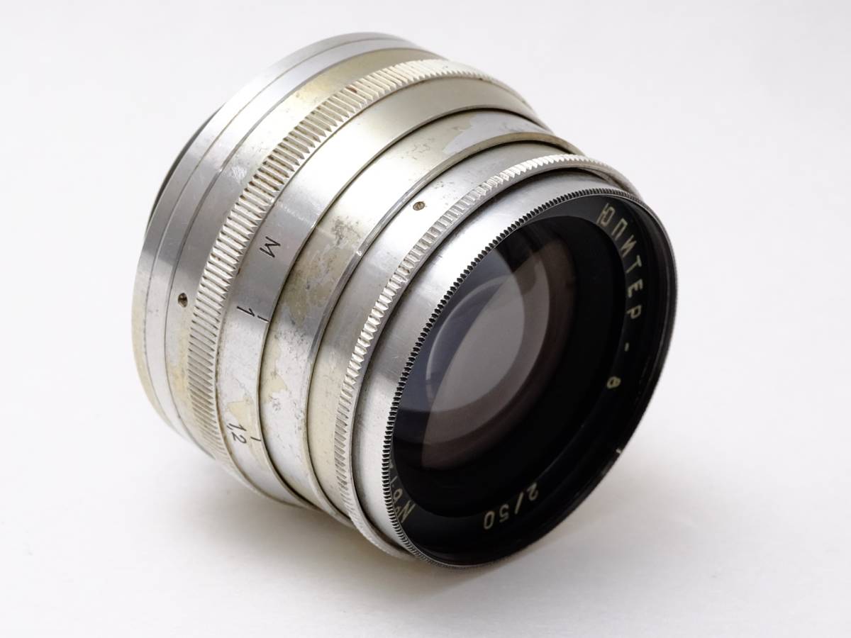 ジュピター Jupiter- 8 50mm F2 　シルバー　 ライカLマウント　ソ連　ロシア　L39_画像5