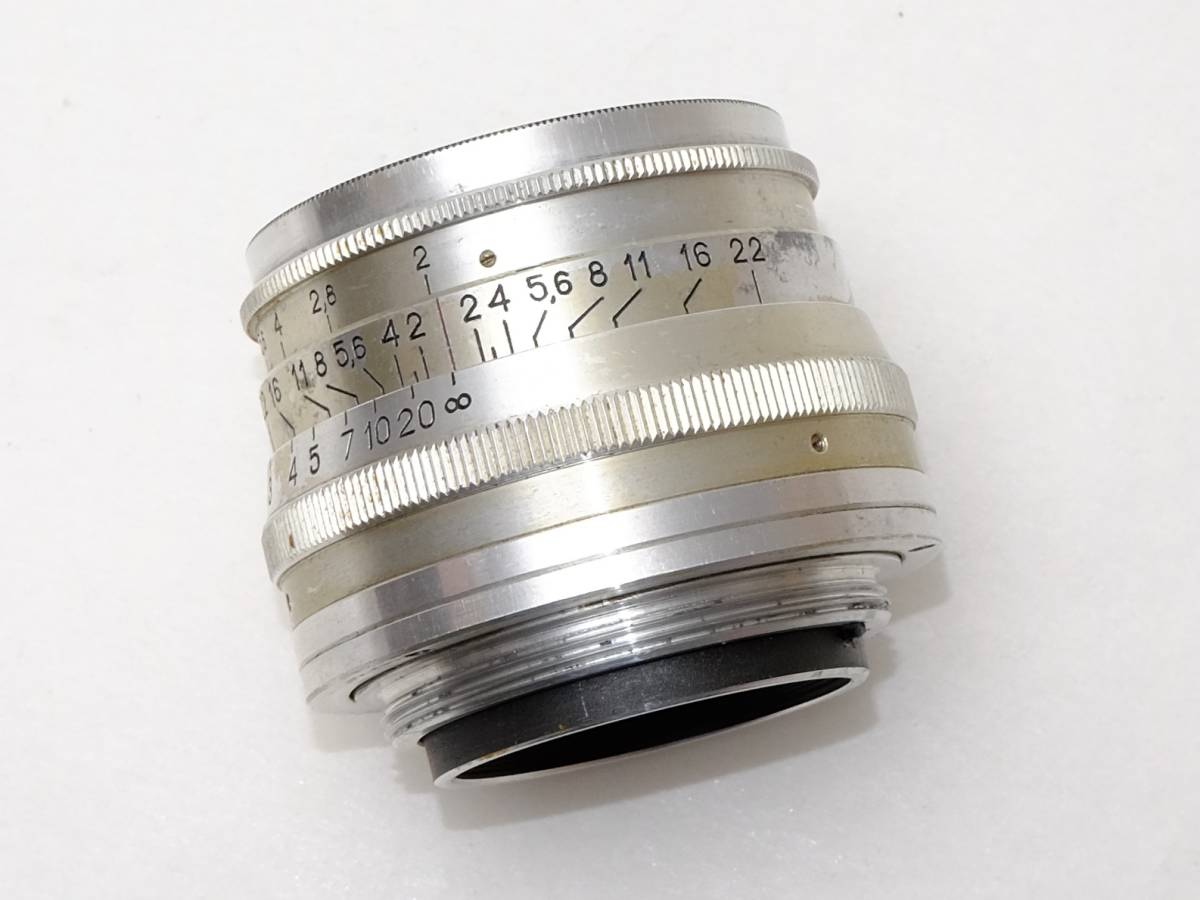 ジュピター Jupiter- 8 50mm F2 　シルバー　 ライカLマウント　ソ連　ロシア　L39_画像10