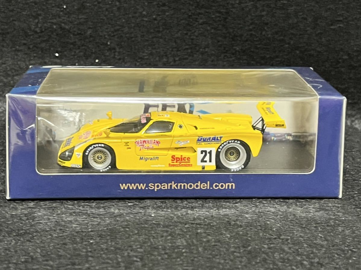 spark 1/43 Spice SE89C #21 G.Spice_R.Bellm_L.Saint James 1989 Le Mans S6805_画像1