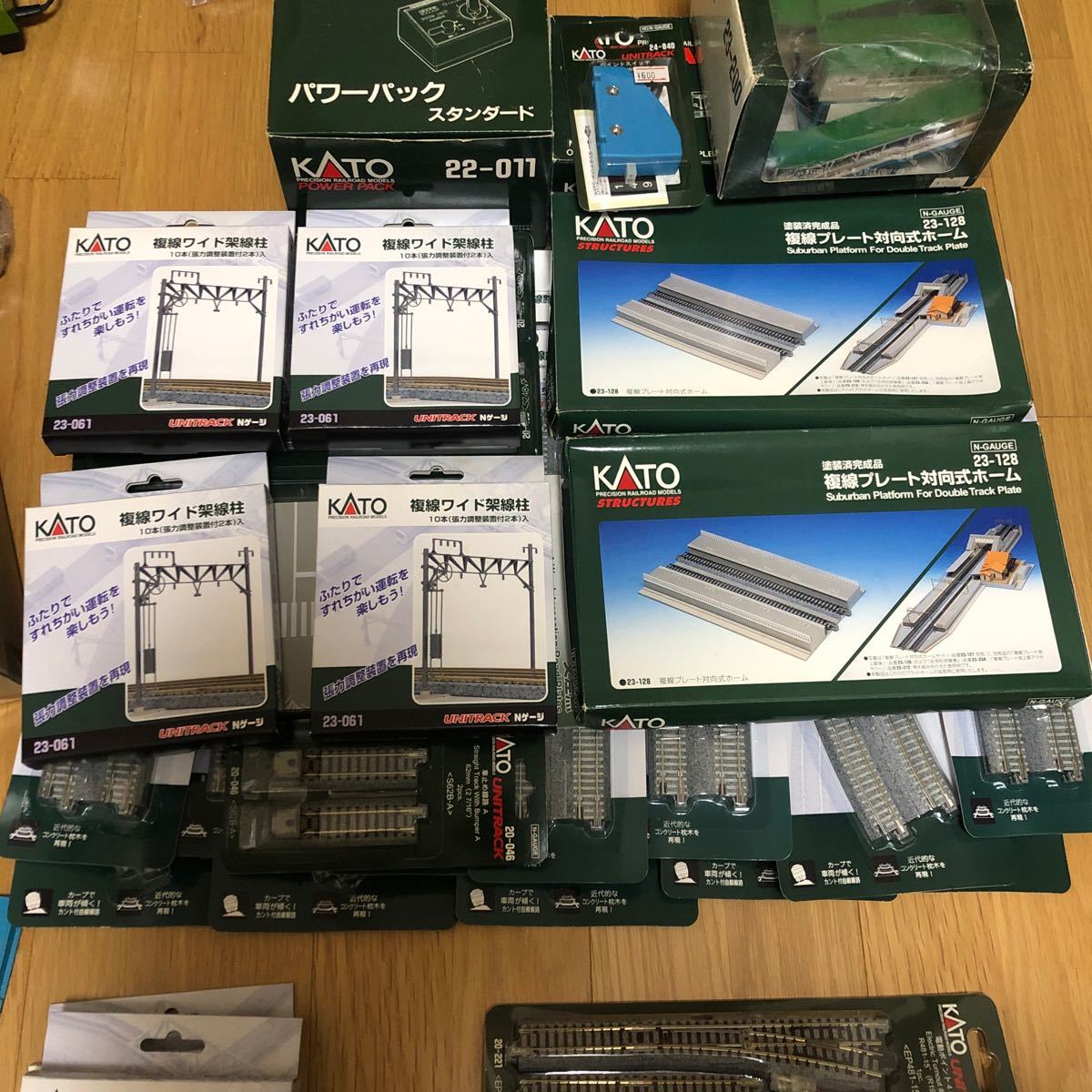 KATO パワーパック 22.-011 電動ポイント ダブルクロス 20-210 20-221 Y 20-222スイッチ 24-840 直線 20-004 曲線 20-182 など まとめ 新k6_画像4