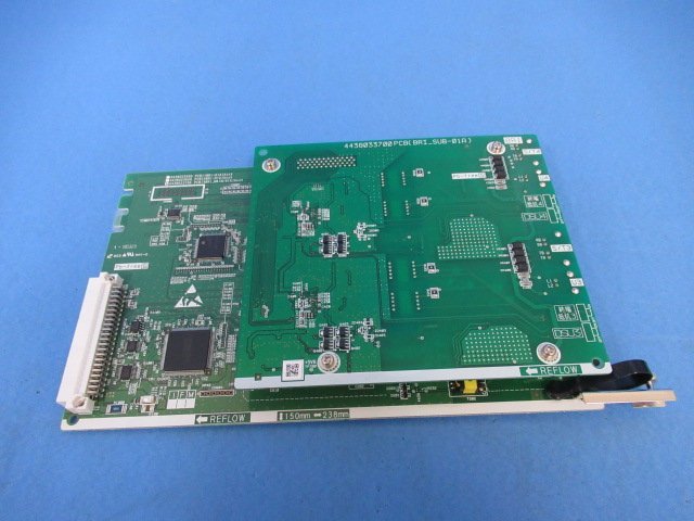 NU 0094r※保証有 19年製 サクサ Saxa PLATIA PT1000Ult 4局ISDN外線ユニット 4BRI-01A