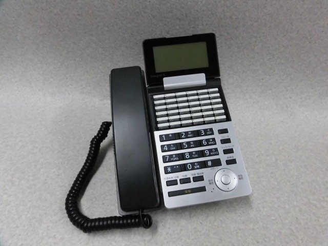 ZB1 1453※・保証有 ET-36iE-SD(B)2 日立 iE 36ボタン電話機 17年製 きれい
