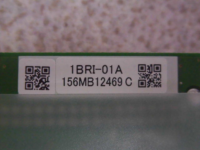 Z#B2 3017# 保証有 SAXA 1BRI-01A 1デジタル局線ユニット サクサ PT1000(Croscore,IPOffice対応) 15年製_画像5