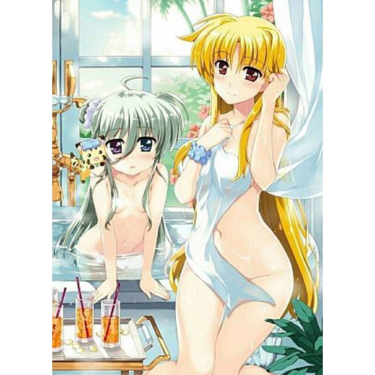 魔法少女リリカルなのはViVid Blu-ray BOX SIDE:Einhart 特典 A3タペストリー フェイト アインハルト_画像1