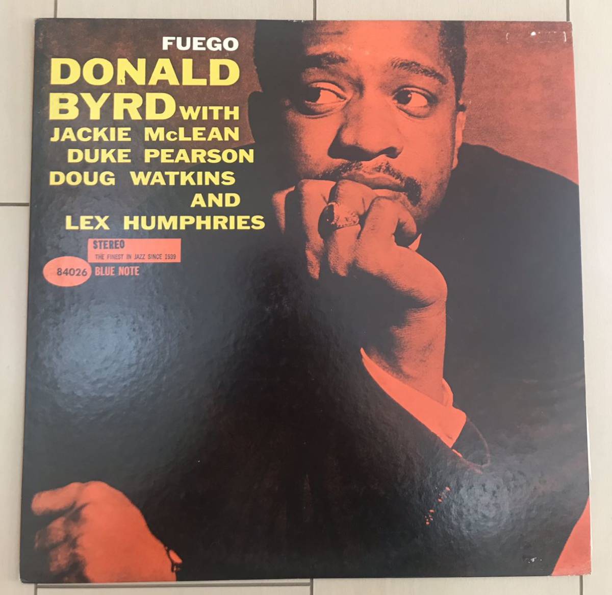 ■DONALD BYRD■ドナルド・バード■Fuego / 1LP / Blue Note 4026 / 歴史的名盤 / レコード / アナログ盤 / ヴィンテージLP / 廃盤 / ライ
