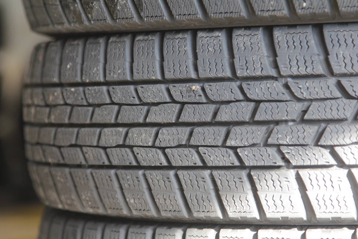 ジL/条件付送料無料 在庫処分セール GOODYEAR ICENAVI6 155/65R14 75Q 4本セット グッドイヤー アイスナビ6 バリ山 バリミゾ _画像4