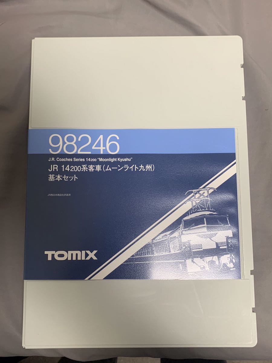 TOMIX 98246 車両ケース+説明書 JR 14-200系客車 ムーンライト九州 基本セットバラし_画像1