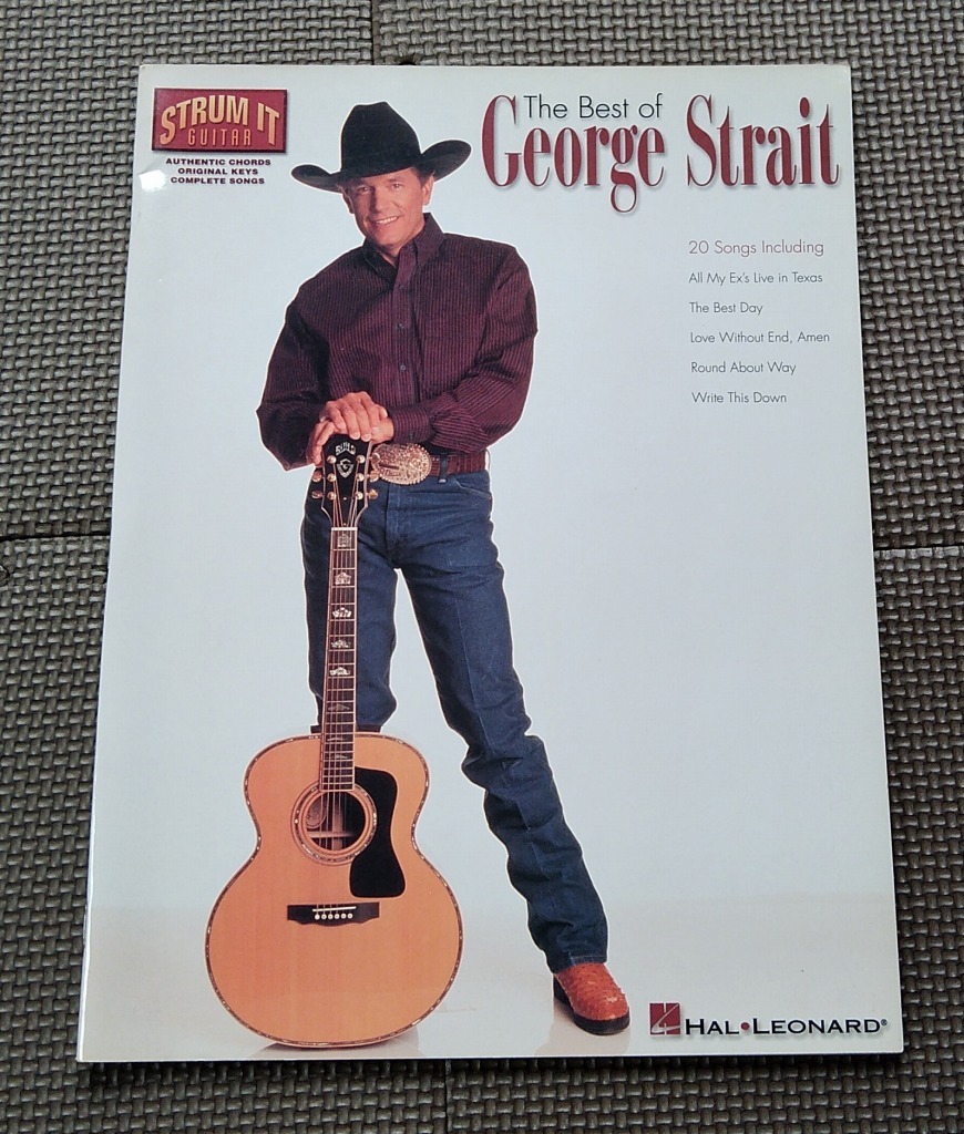 ジョージ・ストレイト コード譜★The Best of George Strait ギター ストレート カントリー ブルーグラス Strum It_画像1