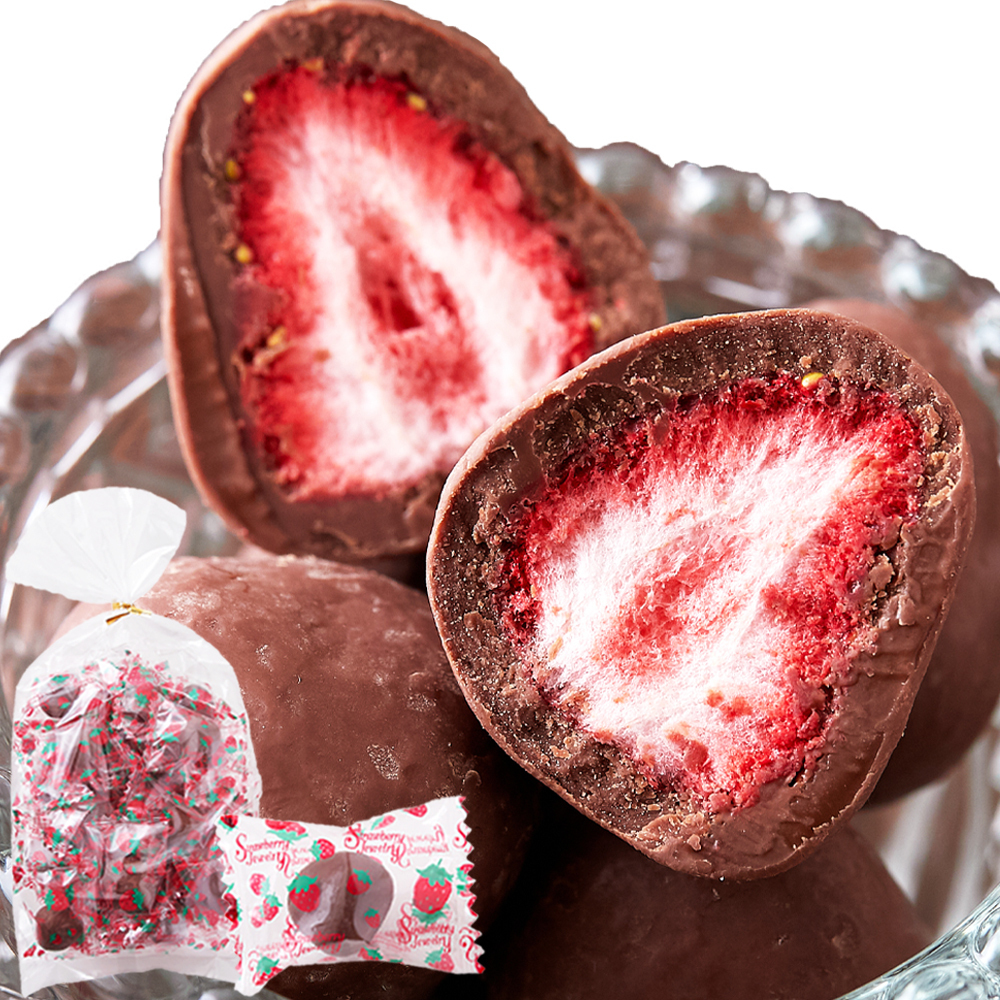 イチゴチョコ 個包装 チョコレート ギフト ミルクチョコ いちご 苺 チョコ 訳あり スイーツ 人気 大量 洋菓子 常温 250g_画像8