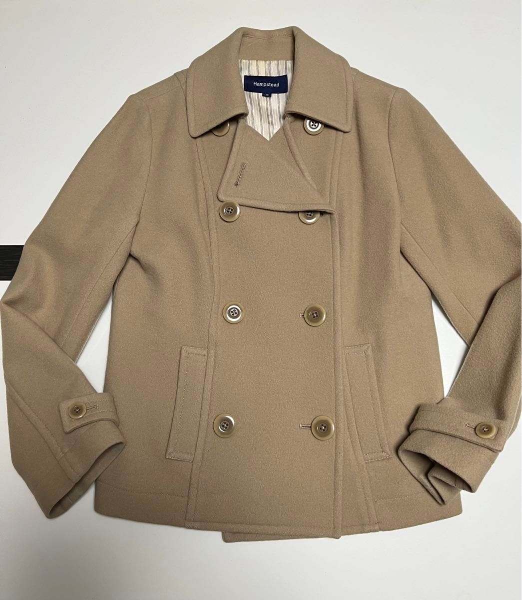 美品 Hampstead ウールピーコート 38 - アウター