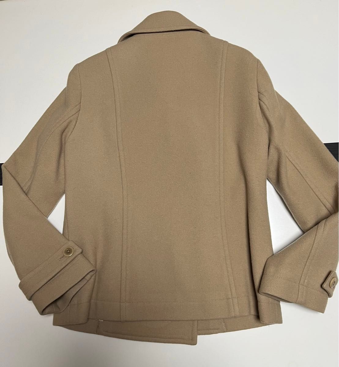 美品 ハムステッド ウールPコート 38
