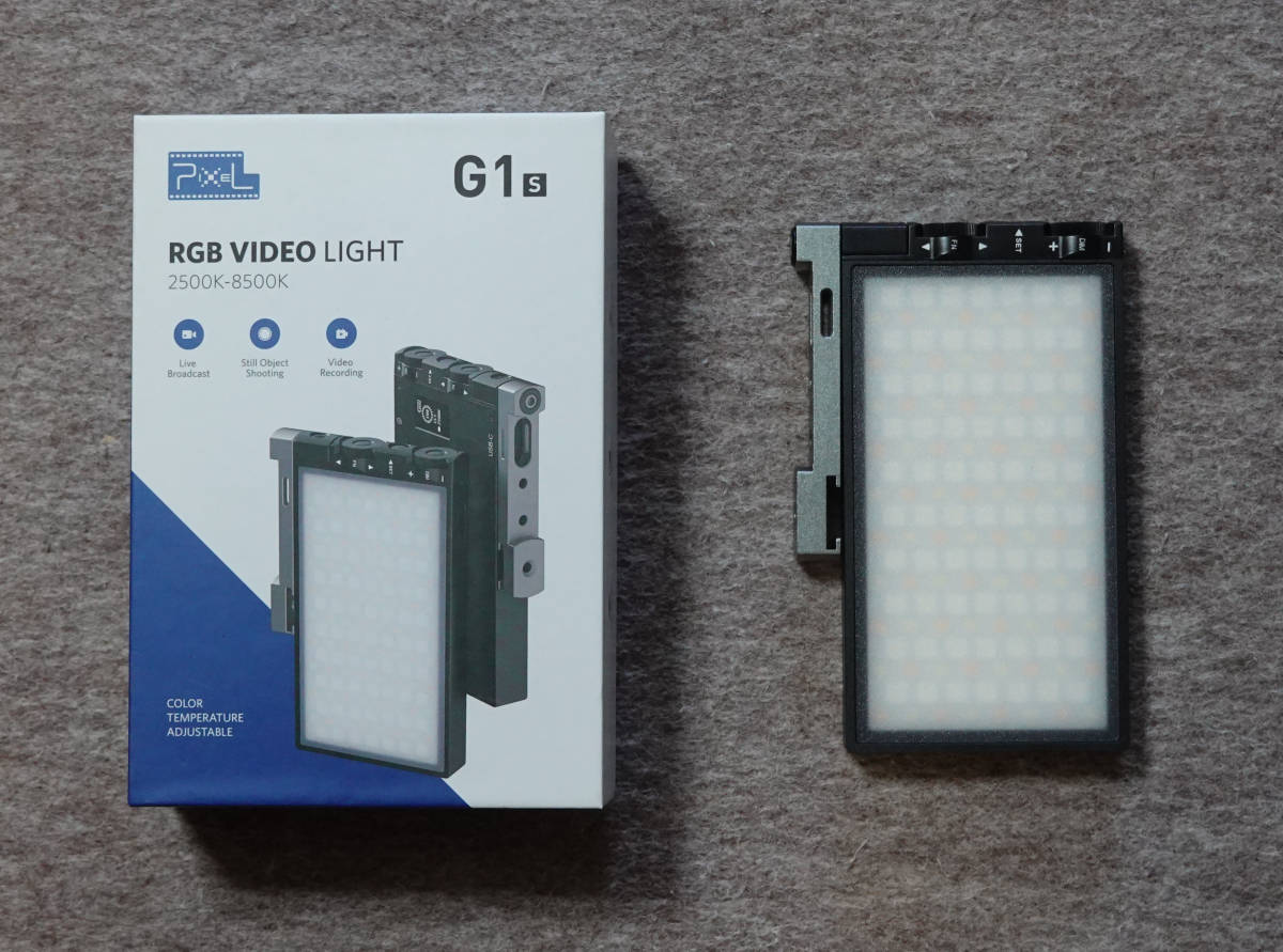 Yahoo!オークション - Pixel G1S RGB LED ビデオライト Yahoo!オークション - Pixel G1S RGB LED ビデオライト