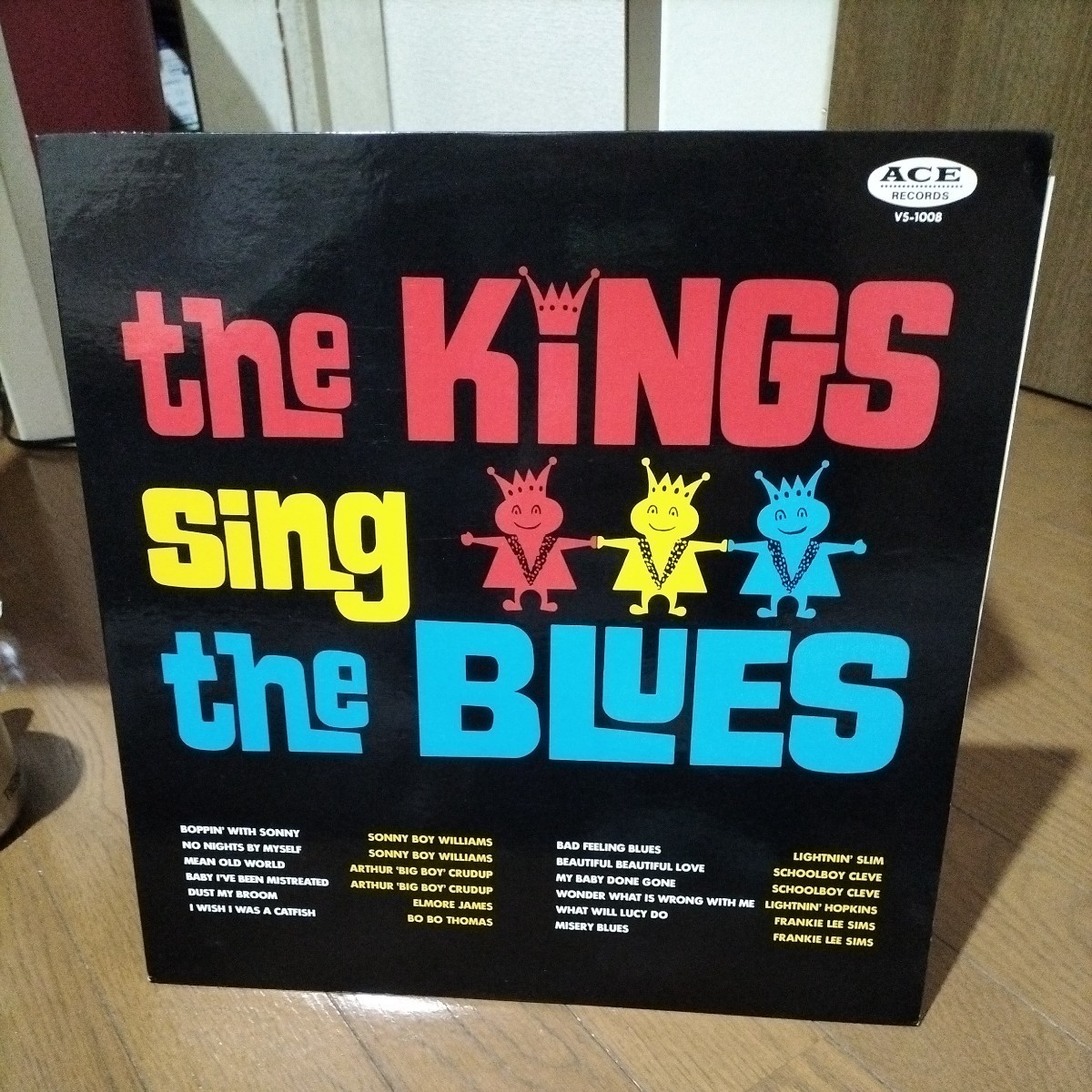  blues domestic repeated departure used record The King Sing the blues VOL.1 explanation attaching light person ho p gold s, Elmore je-ms etc. LP