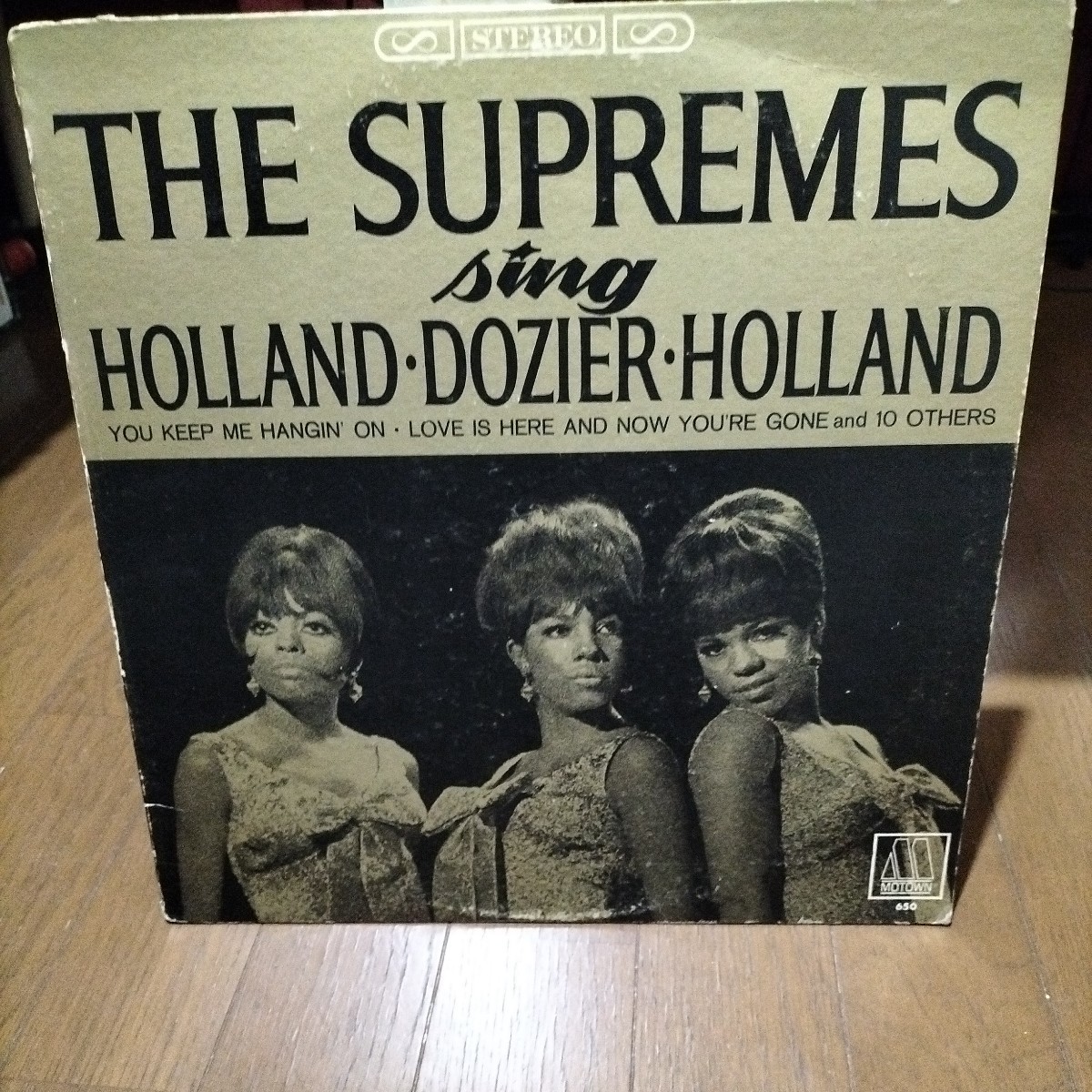 ソウル輸入盤中古レコード 　The Supremes sing Holland. Dozier. Holland 　1966年US盤　Motown Soul シュープリームス、モータウン _画像1