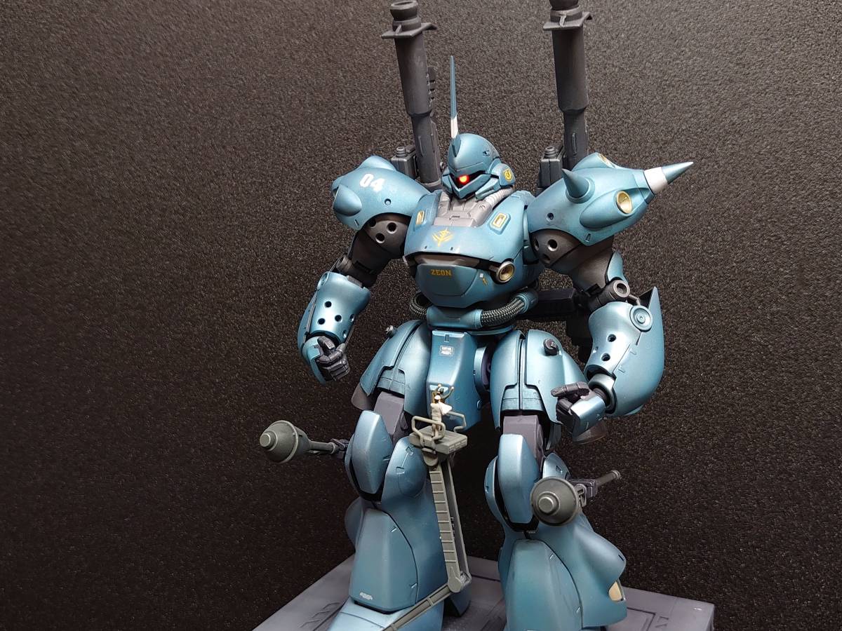 バンダイMG 1/100 MS-18E KMPFER ケンプファー 1/100 全塗装 バンダイMG 1/100 MS-18E KMPFER ケンプファー 1/100 全塗装